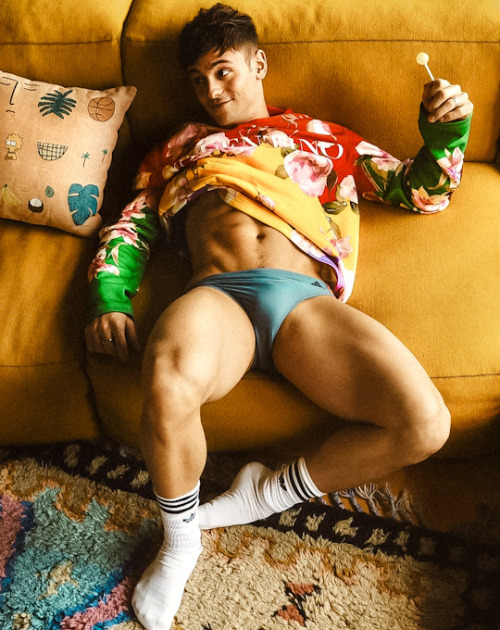 malechaotic:TOM DALEY photographed by Bartek Szmigulski for Man About Town (2021) 