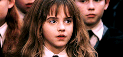 dramioneficsme:  IMAGINEHermione’s reaction when she sees Draco with another Slytherin girl- seeing him smirk, making it look like they’re flirting. She quickly looks away as it’s affecting her in a way she can’t really explain.