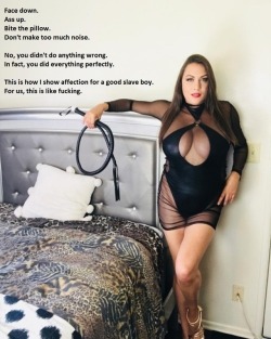 Face down. Ass up. Bite the pillow. Don&rsquo;t make too much noise. No, you didn&rsquo;t do anything wrong. In fact, you did everything perfectly.This is how I show affection for a good slave boy. For us, this is like fucking.