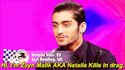 bussykween:  wellfeelnormalagain:bussykween:hoechbeard:bussykween:Zayn Malik/Natalia Kills - RPDR 9first of all this is so insulting to zayn’s actual drag persona who made her debut in the music video for Best Song Evernatalia kills has nothing on herI