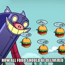 Hamburger Helicopters&hellip;get in my tummy! Check out more Mighty Magiswords on the Cartoon Network Anything App!iTunes: http://bit.ly/1t4XJVyAmazon: http://amzn.to/Zg817g Google: http://bit.ly/1v71GJz