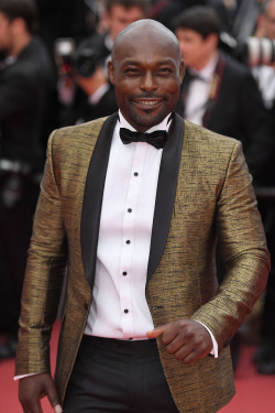 celebsofcolor:Jimmy Jean Louis  attends the screening of ‘Sorry Angel (Plaire, Aimer Et Courir Vite)’ during the 71st annual Cannes Film Festival at Palais des Festivals on May 10, 2018 in Cannes, France.