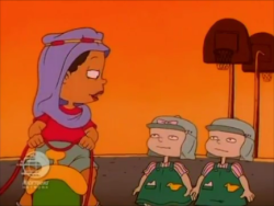 captainkirk94: Yall remember that episode if Rugrats, where they almost died of heat exhaustion while the grown ups slept? (Yea we can unpack that dark ass shit later) BUT AM I THE ONLY ONE SAD WE NEVER GOT TO SEE THE BADASS BABY, AL-SABU AGAIN!? HIS
