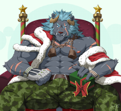 snowjune0426: クランプス   The character from Tokyo Afterschool Summoners. 