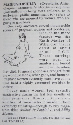 pregnophilecreep:  From The Encyclopedia of Unusual Sex Practices 
