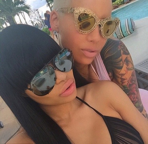 Blac chyna and amber rose