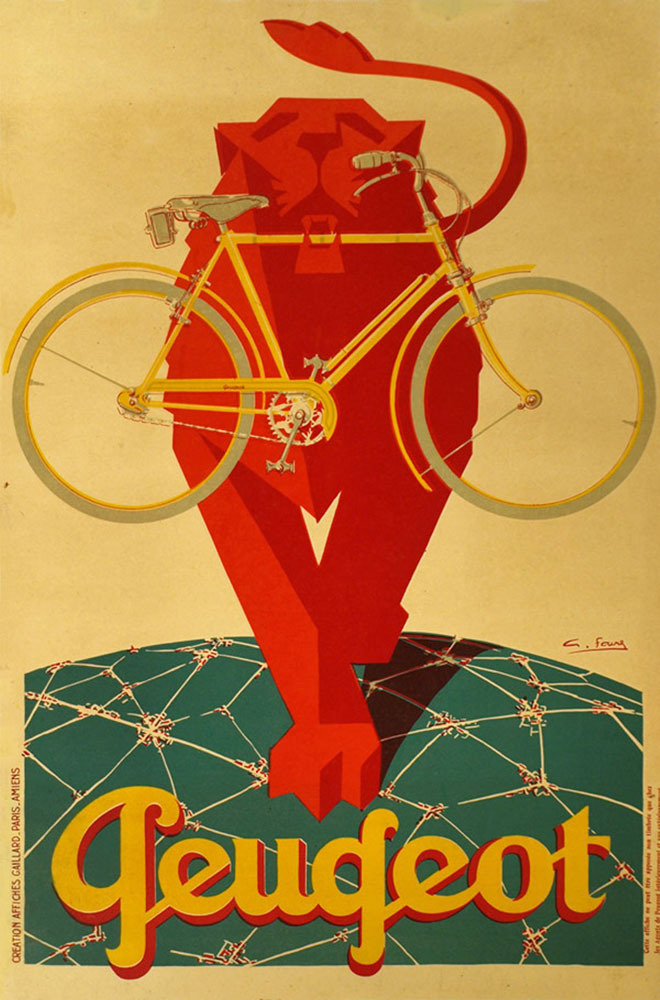 Vintage french cycling poster lingerie free sex