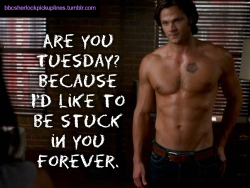 &ldquo;Are you Tuesday? Because I&rsquo;d like to be stuck in you forever.&rdquo;