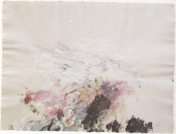 distractionetc1:   Cy Twombly, Scenes from an Ideal Marriage, 1986Acrylic and pencil on paper  
