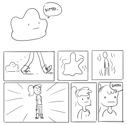 karzlr:  uglyfun:  comics about ditto  what the heck how have I never seen this before!!! 