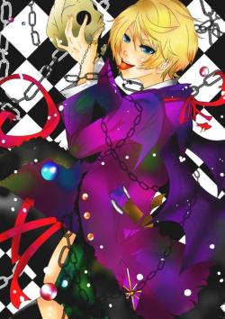 reapergrellsutcliff:  Alois Trancy((The original art can be found here - 黒執事 by soradan - Please go show the artist some love! - Do not remove the artist-source information!))