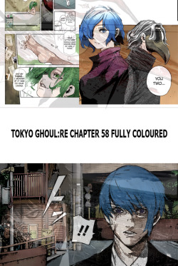 Tokyo Ghoul:RE Chapter 58 fully coloured by me :)&gt;&gt; http://imgur.com/a/BI8kC &lt;&lt;enjoy, 