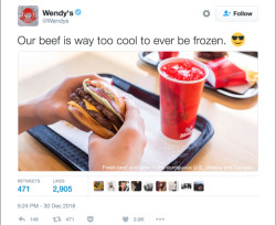 starkillerrx:  thespectacularspider-girl:  buzzfeed:  weirdbuzzfeed: Wendy’s Owned A Twitter Troll So Hard They Deactivated Their Account rekt    I need more wendy’s &lt;3
