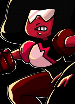 mr-zombiez:  Friendly reminder that Garnet is Queen. Drawn by me in about 30 minutes  bruh 