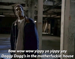 thefirstagreement:  ‘Bow wow wow yippy yo yippy yayDeath Row’s in the motherfuckin house’ 