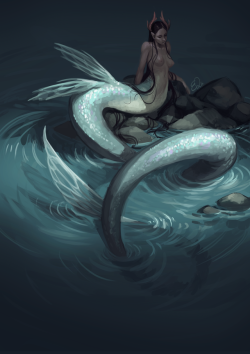 quesozombie: quesozombie:    callback for #mermay !! i drew a TOOON of mermaids last year *^*  added two more! 