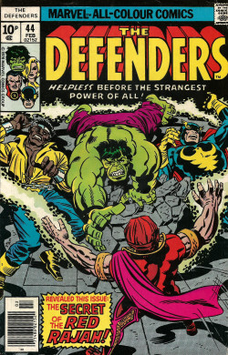 The Defenders No. 44 (Marvel Comics, 1978). Cover art by Jack Kirby.From Oxfam in Nottingham.