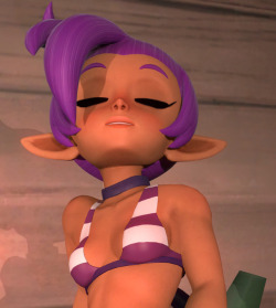 arantix: Bikini photo session Shantae In the future I make more nude content. I just getting started with picture like this, so please, don’t eat me. 