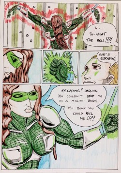 Kate Five vs Symbiote comic Page 129  Kimberly seems to be back better than ever, and back in her Emerald Valkyrie armour. Where does leave Balthus?  Kimmy looks ready to lay some smack down