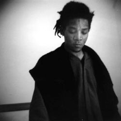 alunaes:  Jean-Michel Basquiat photographed by Mark Sink 