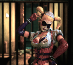 handsomeancer:  Harley Quinn in Batman: Arkham Asylum 