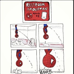#spiderman #restroomspiderman #marvel #marvelcomics