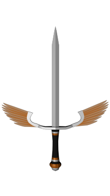 Overwatch Mercy Inspired Sword 