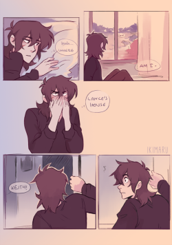 part 3 ft Keith trying to escape his feelings and indecisive Lancefirst | &lt; part 2 | part 3 | part 4 &gt; | ko-fi