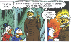 glitteringgoldie:  “Donald Duck laughs in the face of death! Didn’t you know?” “The Quest for Kalevala” (1999)  And this is one of the many reasons why we need Donald Duck to be more heavily featured in the new “Ducktales” cartoon.