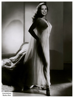 Kalantan      (aka. Mary Ellen Bromfield) Photographed by Guy Dobbs    (ca. 1955)