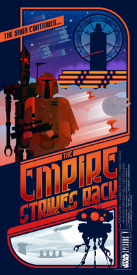 thepostermovement:  Star Wars: The Empire Strikes Back by Sublevel