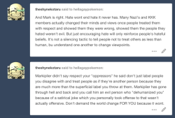 hellagaypokemon:  @markiplier this is the kind of person who defends you.this is the kind of person who agrees with you.this is a white person who is racist (particularly anti-BLM), homophobic, and misogynistic. he thinks oppressors should be listed in