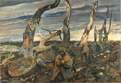 wetreesinart:Frederick Varley (1881-1969), German Prisoners, 1918-1920, huile sur toile, 127 x 187 cm,  Canadian War Museum