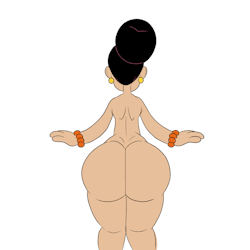 notsafeforwappah: So me and @ohboythisisfunky did a little 6 frame ass clap animation. He did the sketches and I finished them. This was done yesterday but I didn’t upload yet. sorry for all the carlota stuff 