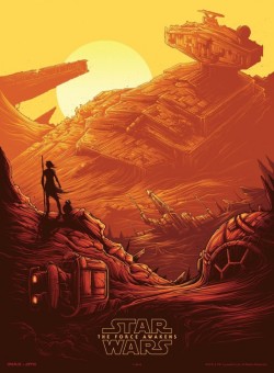 scienceetfiction:  stbernard:  (via Star Wars: Episode VII - The Force Awakens Movie Poster #4 - Internet Movie Poster Awards Gallery)  by Dan Mumford  I dream to see a Star Wars sequel since childhood, when I read an article that mentioned a George Lucas