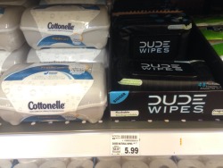 queercakes:  Today in unnecessarily and aggressively gendered products. Ass wipes. 