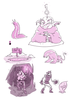 some dnd doobles for a thing I’m doing tomorrow