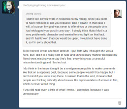 You know, this was actually the sweetest thing. I love Tumblr sometimes.