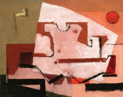 lyghtmylife:  Marcoussis, Louis [Polish-born French Cubist Painter, ca.1883-1941] Shell in Red Sunlight circa 1927 Oil on canvas Height: 32.4 cm (12.76 in.), Width: 40.4 cm (15.91 in.) Private collection   