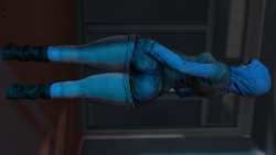 shokksfm:  I made Kat from DMC thicc. Just being bored and making random models have big butts. 