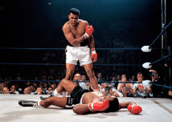 Muhammad Ali was larger than life, both inside and outside of the ring.  I had the pleasure of watching his fights live (and for free- pay per view wasn’t really a thing), and not only were his fights a spectacle, but his exchanges with people like