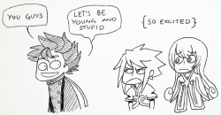 fletcherbrows:  I found this old summary of the beginning of tales of symphonia and what can I say some of these panels still speak to me 