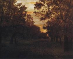 artist-levitan:  Road in a Wood, 1881, Isaac LevitanMedium: oil, canvas