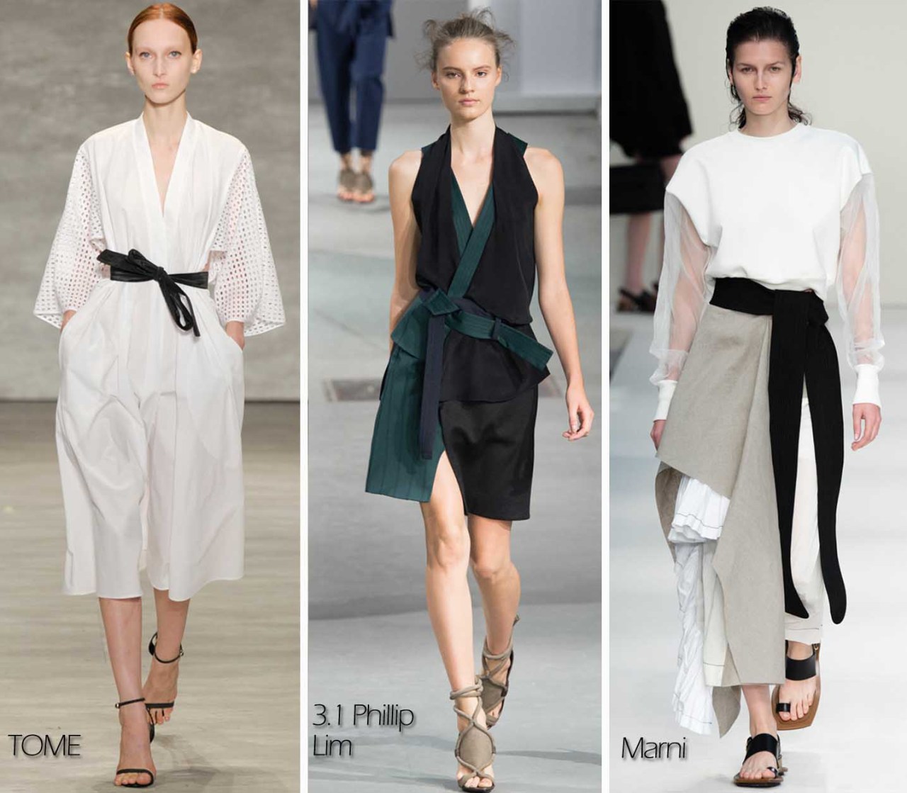 Inspected Trend: Put A Belt On It featuring Tome, 3.1 Phillip Lim, Marni