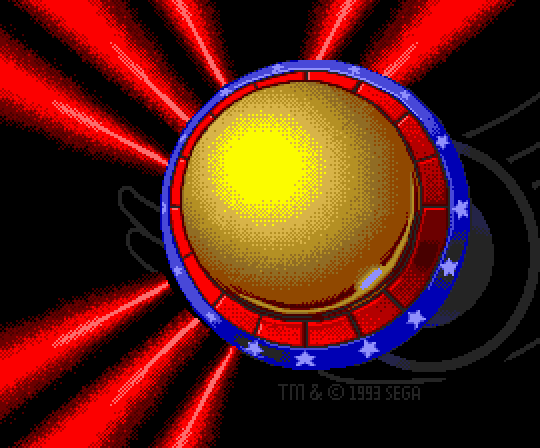 sonichedgeblog:  Title Screen‘Sonic Spinball’SEGA Mega Drive