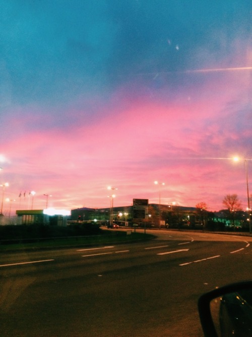 pink sky | Tumblr