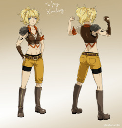 lnfyang: mysteriousblake:  lnfyang:   y8ay8a: Welcome to all-female team STRQ (Ф∀Ф) I’m just gonna say it, if all the kids are growing up into their counterparts (color wise) then by jove I’m entirely okay with Yang becoming more like Tai. xD