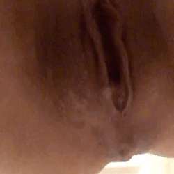 breathlessbydesign:  @boobsandbarbells got Creampied by another guy last night and sent me a video of his cum dribbling out of her pussy. What do you think?