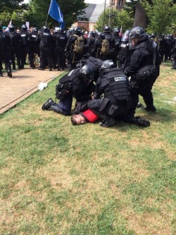 accras:  xelamanrique318:  richard spencer getting arrested and having his face in the dirt.  reblog for 25 years of happiness and good luck.  I need some happiness ASAP! Passing along to my followers… 