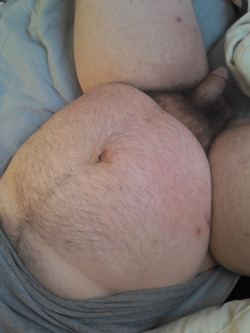bouncyboy:  My big belly  The only thing missing is me nuzzling up against it